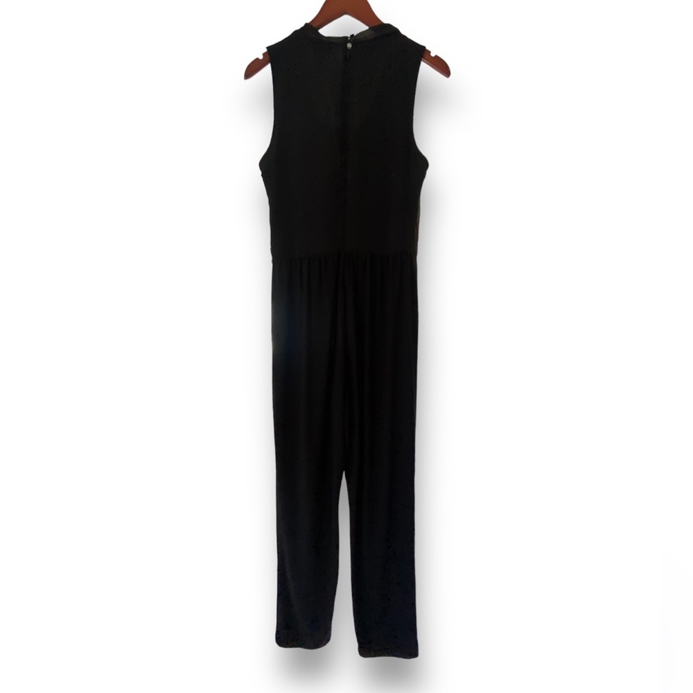 Bar III Sleeveless Cocktail Drape Jumpsuit - Picture 3 of 11